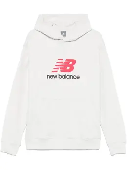 New Balance: Светлая толстовка 