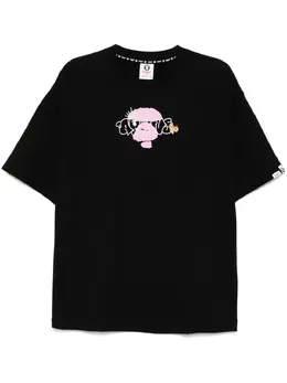 AAPE BY *A BATHING APE®: Футболка с принтом 