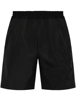 DSQUARED2: Чёрные шорты  Boxer