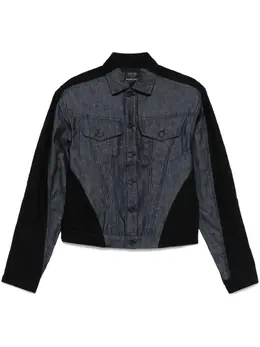 Mugler: Двухцветная куртка 