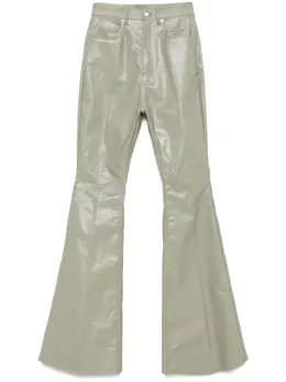Rick Owens: Зелёные брюки 