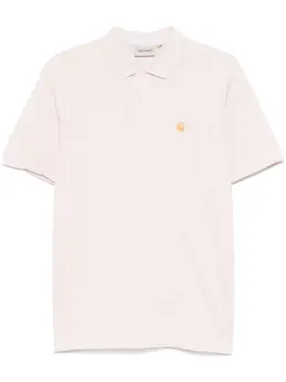 Carhartt WIP: Светлое поло 