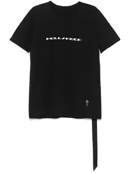 Rick Owens DRKSHDW: Чёрная футболка  Level