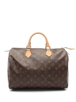 Louis Vuitton Pre-Owned: Коричневая сумка 