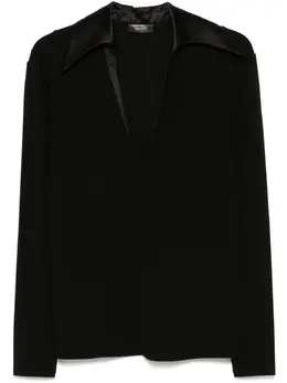 Mugler: Атласное поло 