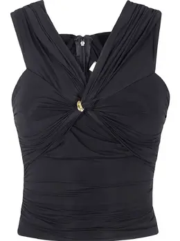 Elisabetta Franchi: Чёрный топ 
