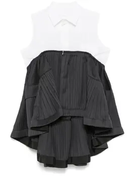 sacai: Белая блуза 