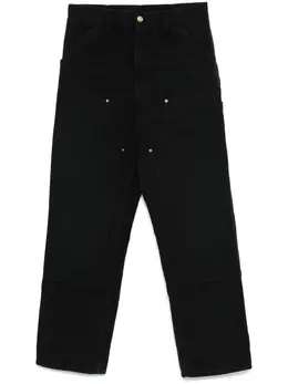Carhartt WIP: Чёрные брюки 