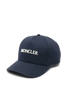 Moncler: Синяя кепка 