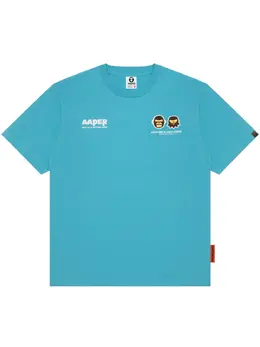 AAPE BY *A BATHING APE®: Хлопковая футболка 