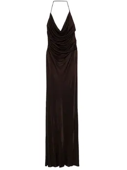 Elisabetta Franchi: Платье с открытой спиной 