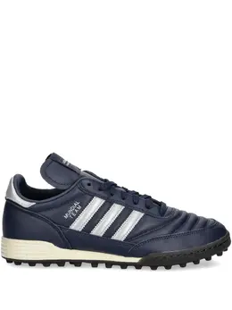 adidas: Синие кроссовки  Mundial Team