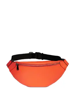 Lancel: Оранжевая поясная сумка 