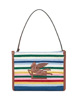 ETRO: Клатч в полоску 