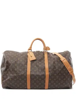 Louis Vuitton Pre-Owned: Коричневая сумка 