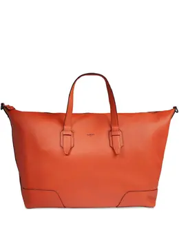 Lancel: Оранжевая спортивная сумка 