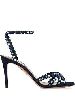 Aquazzura: Голубые сандалии  Tequila
