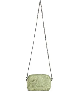Golden Goose: Светлая сумка через плечо  Star