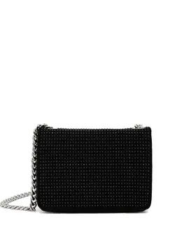 DKNY: Чёрная сумка через плечо 
