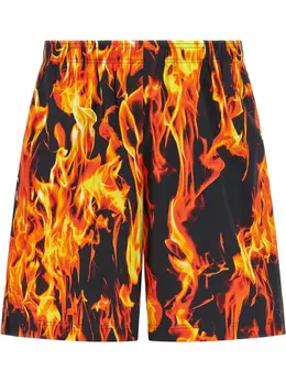 VETEMENTS: Чёрные шорты 