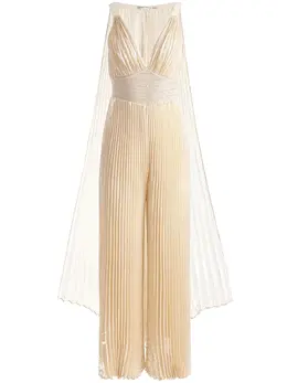 alice + olivia: Бежевый комбинезон 