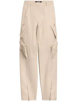 Jacquemus: Светлые брюки 