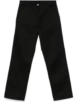 Carhartt WIP: Чёрные брюки 