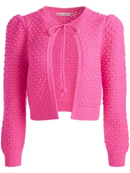 alice + olivia: Розовый кардиган  Kitty