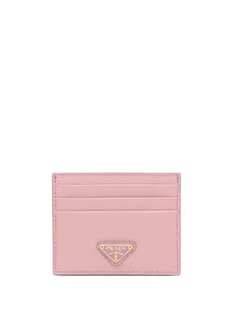 Prada: Розовый картхолдер 