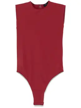 Mugler: Красный боди 
