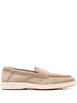 Santoni: Светлые туфли 