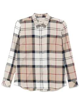 Barbour: Бежевая рубашка 