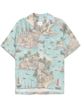 RHUDE: Голубая рубашка 