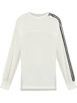 Y-3: Футболка в полоску 