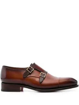 Santoni: Коричневые туфли 