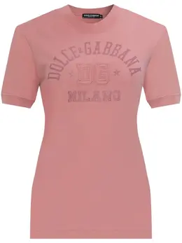 Dolce & Gabbana: Хлопковая футболка  T