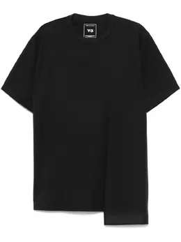 Y-3: Футболка с коротким рукавом 