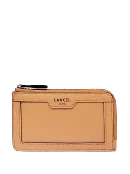 Lancel: Оранжевый картхолдер 