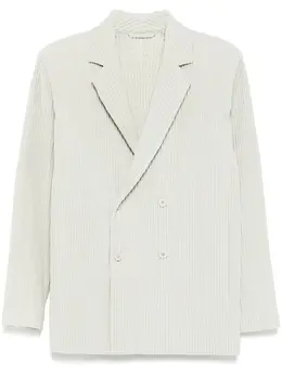 Homme Plissé Issey Miyake: Пиджаки с длинным рукавом 