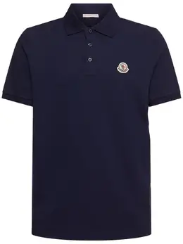 MONCLER: Поло в полоску 