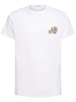MONCLER: Хлопковая футболка 