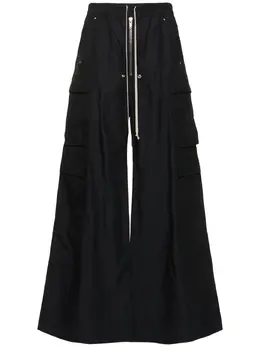 RICK OWENS DRKSHDW: Брюки  Cargo на резинке