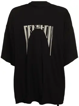 RICK OWENS DRKSHDW: Хлопковая футболка 