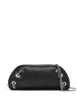Stella McCartney: Чёрная сумка-шоппер  Falabella