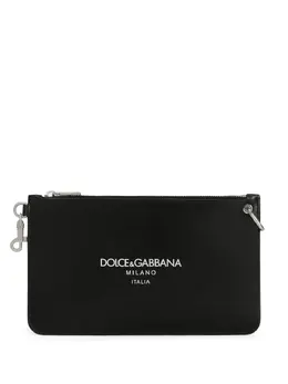 Dolce & Gabbana: Чёрный клатч 