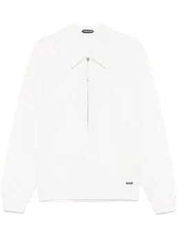 TOM FORD: Белый свитшот 