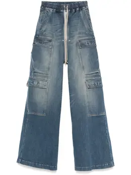 Rick Owens DRKSHDW: Голубые джинсы  Jumbo