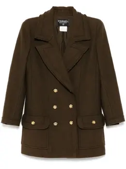 CHANEL Pre-Owned: Двубортная куртка 