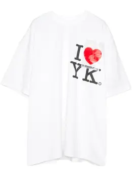 Yoshiokubo: Белая футболка 