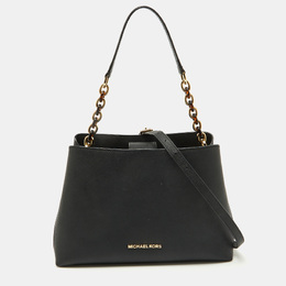 MICHAEL Michael Kors: Чёрная сумка на руку 
